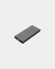 Powerbank aluminium 10.000 mAh om te personaliseren - Zwart
