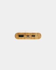 Powerbank bamboe FSC 5000 mAh om te personaliseren - 4