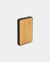 Powerbank 5000mAh gerecycled RCS bamboe om te personaliseren - 3