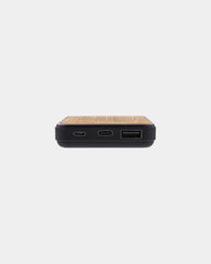 Powerbank 5000mAh gerecycled RCS bamboe om te personaliseren - 4