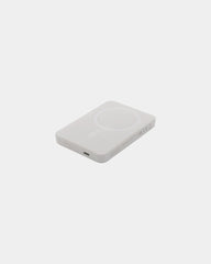 Powerbank magnetisch gerecycled RCS om te personaliseren - Wit