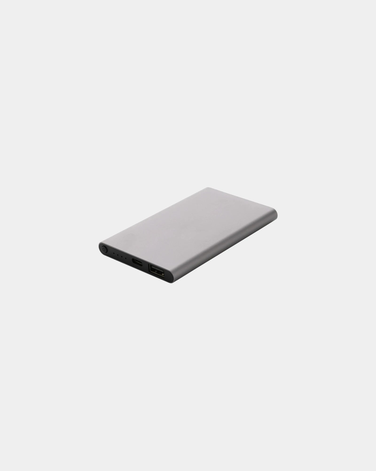 Powerbank 4000mAh gerecycled RCS om te personaliseren - Antraciet