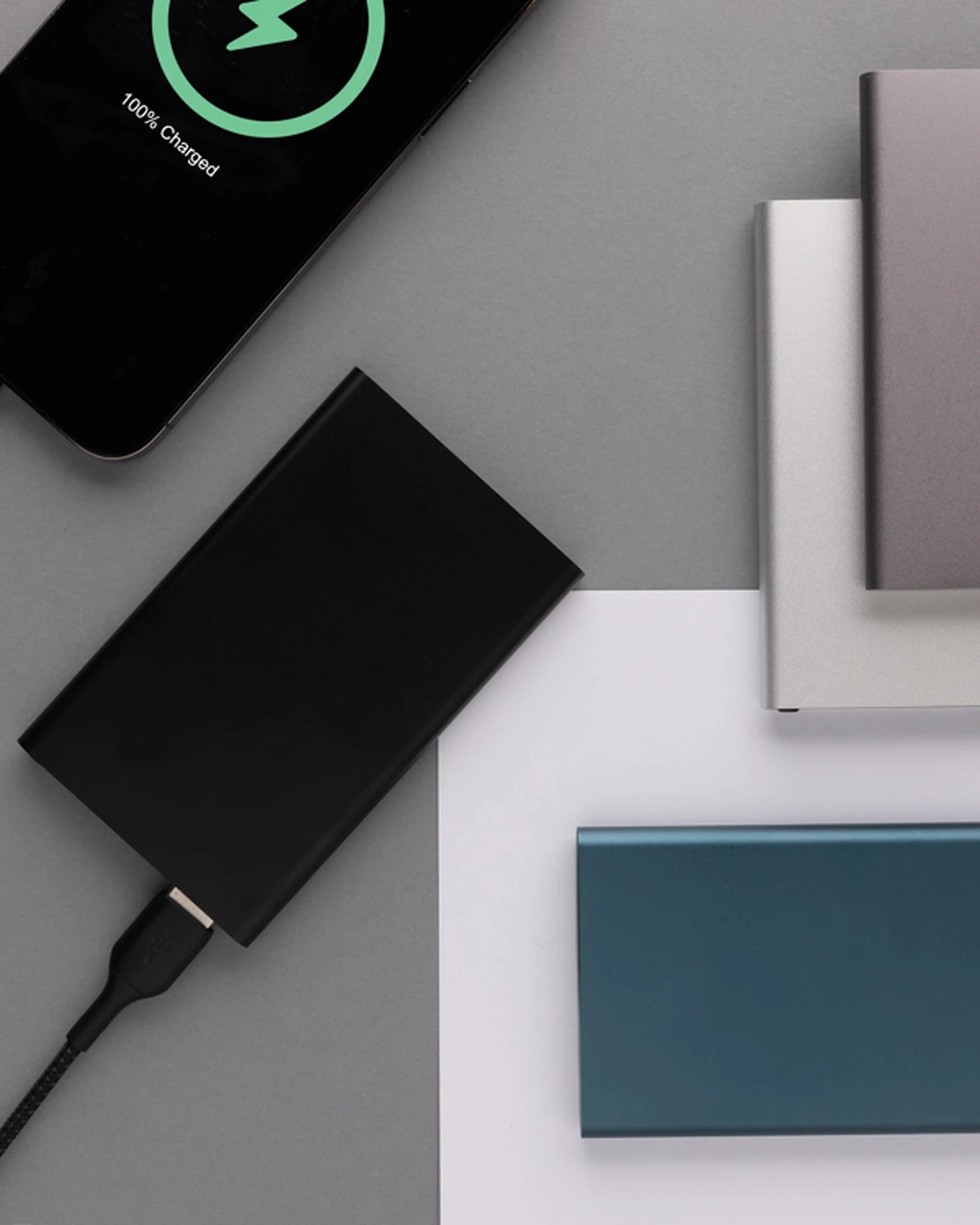 Powerbank 4000mAh gerecycled RCS om te personaliseren - 12