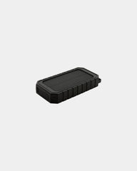 Powerbank solar 10.000mAh om te personaliseren - Zwart