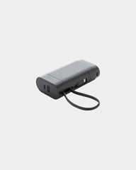 Gerecyclede powerbank ABS 10.000 mAh om te personaliseren - Zwart
