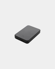 Powerbank 5000mAh gerecycled ABS om te personaliseren - Zwart