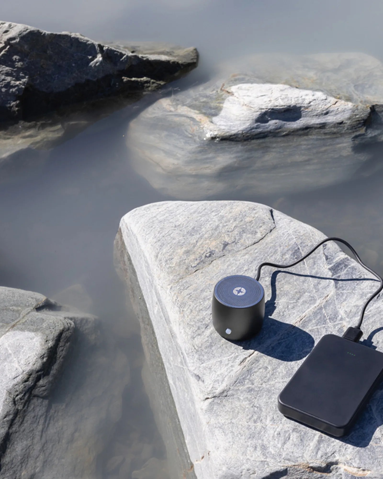 Powerbank 5000mAh gerecycled ABS om te personaliseren - 9