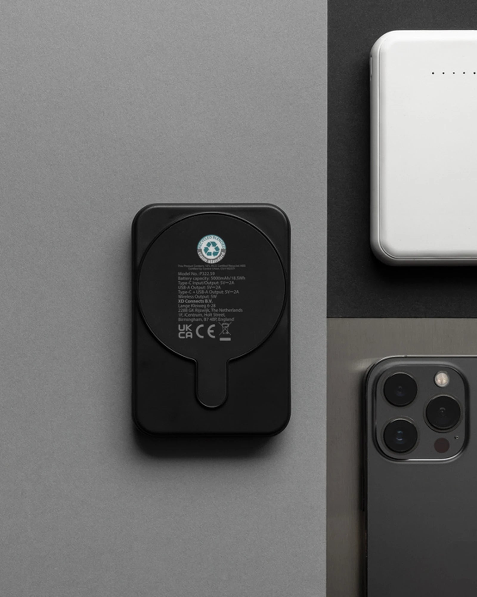 Gerecyclede powerbank RCS 5000mAh om te personaliseren - 8