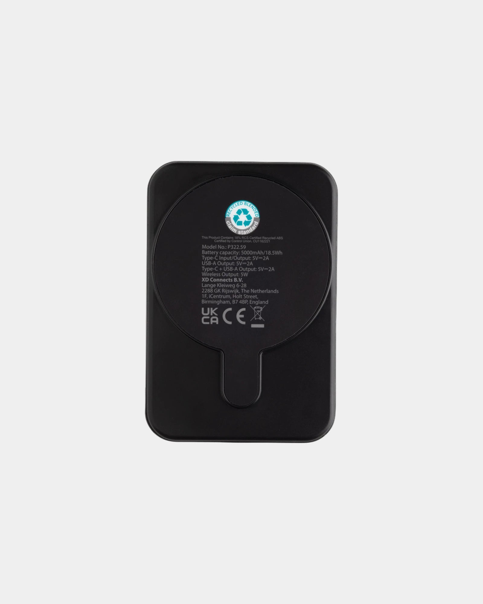 Gerecyclede powerbank RCS 5000mAh om te personaliseren - 4