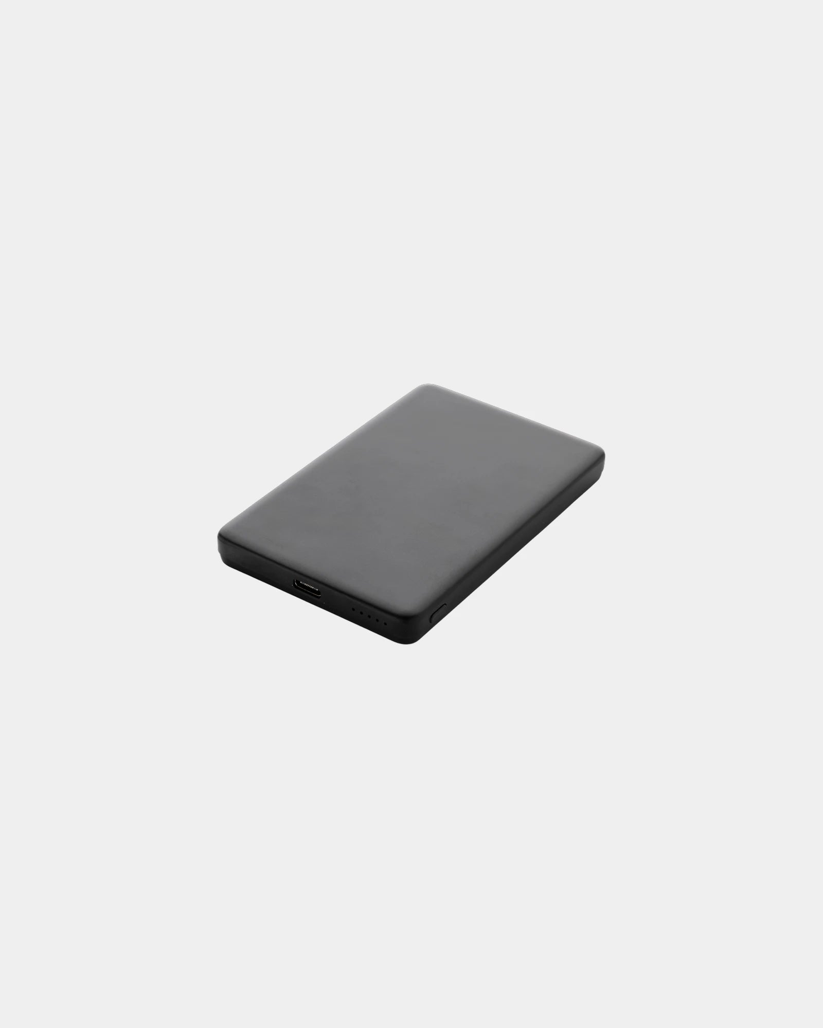 Powerbank van gerecycled aluminium om te personaliseren - Zwart