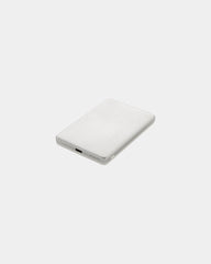Powerbank van gerecycled aluminium om te personaliseren - Zilver
