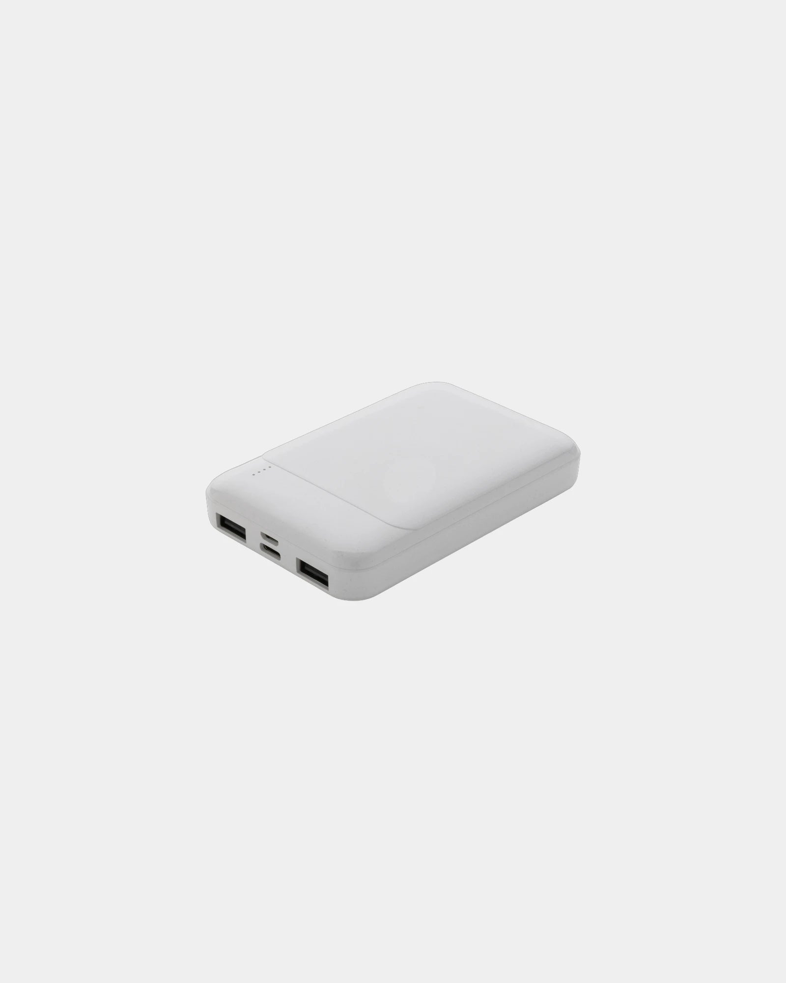 Gerecyclede powerbank RCS 5000 mAh om te personaliseren - Wit