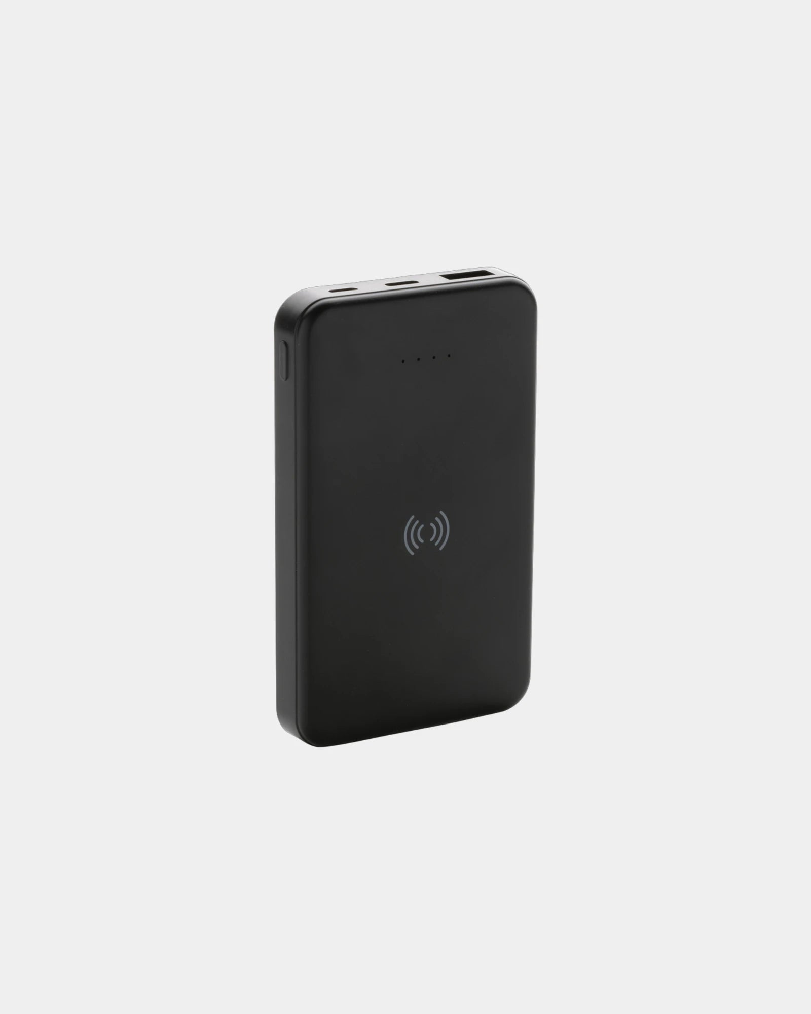 Gerecyclede powerbank RCS draadloos om te personaliseren - Zwart