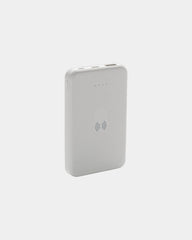 Gerecyclede powerbank RCS draadloos om te personaliseren - Wit