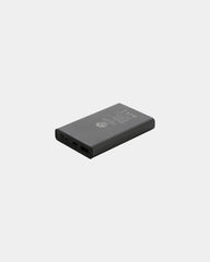 Powerbank van gerecycled aluminium RCS om te personaliseren