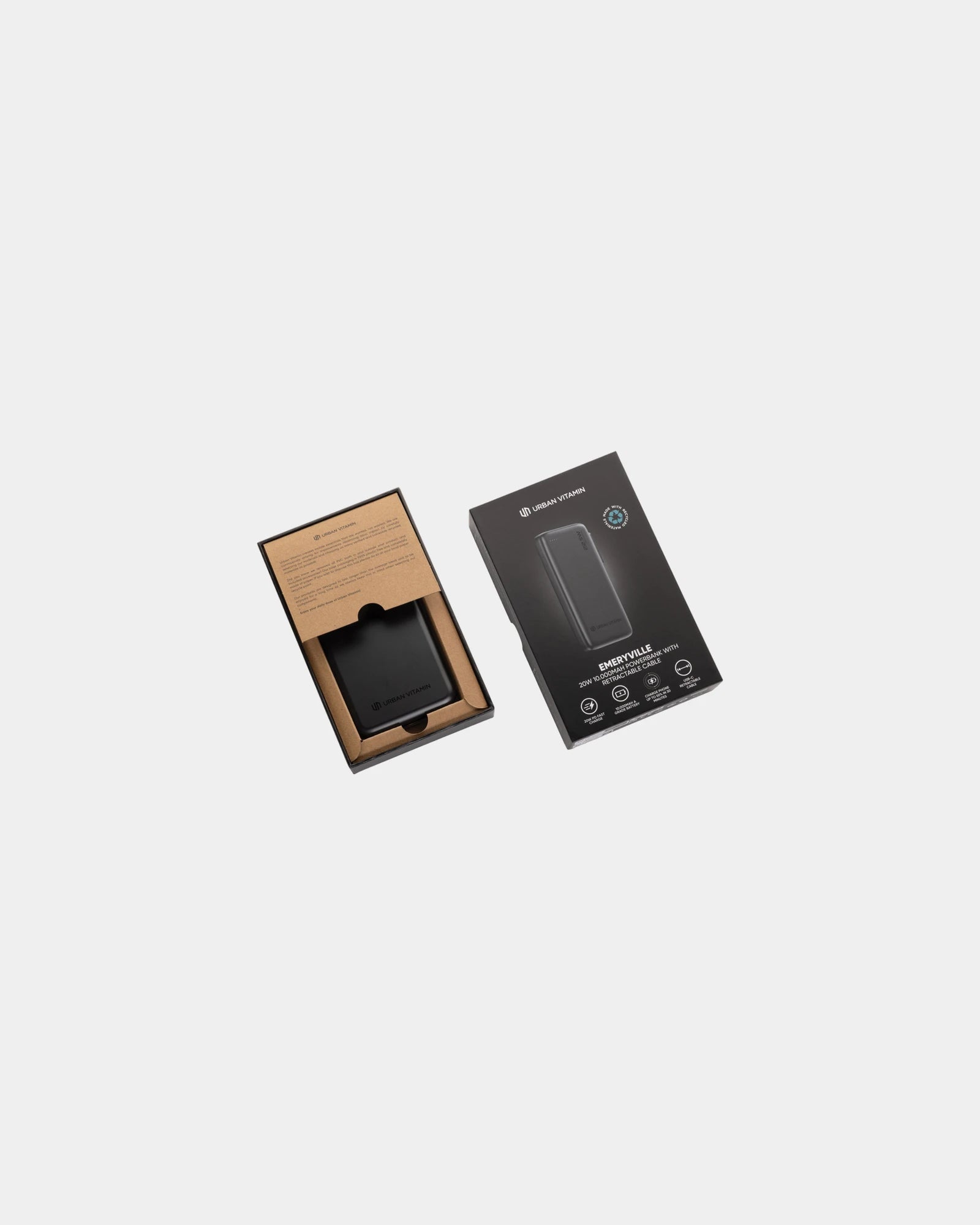 Powerbank 10.000mAh Emeryville om te personaliseren - 1