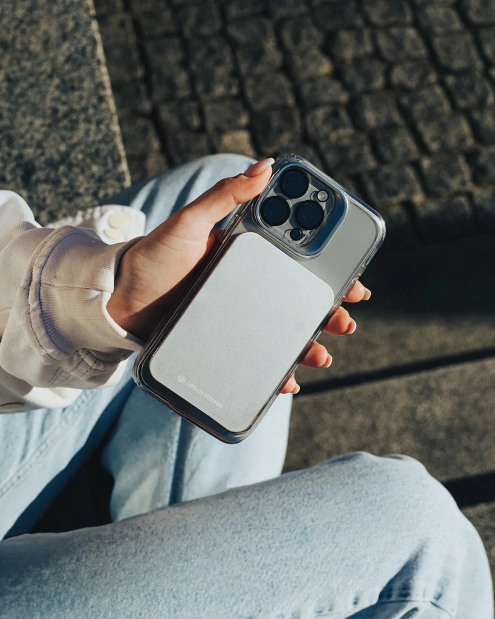 Powerbank magnetisch gerecycled Burbank om te personaliseren - 16