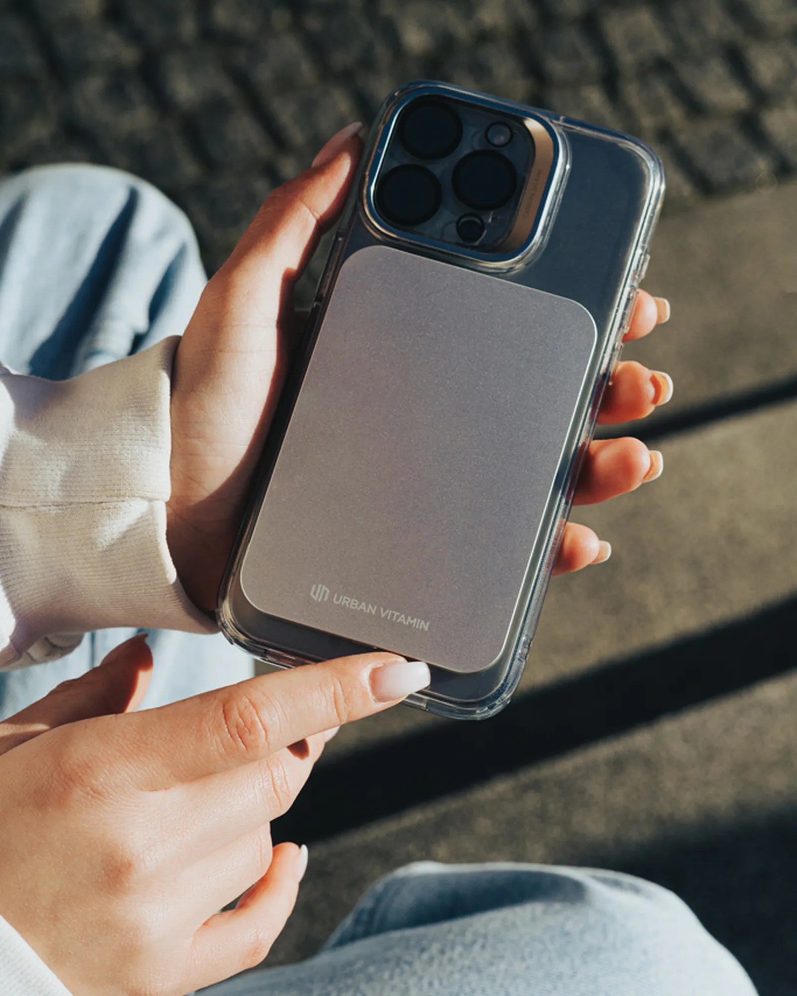 Powerbank magnetisch gerecycled Burbank om te personaliseren - 15