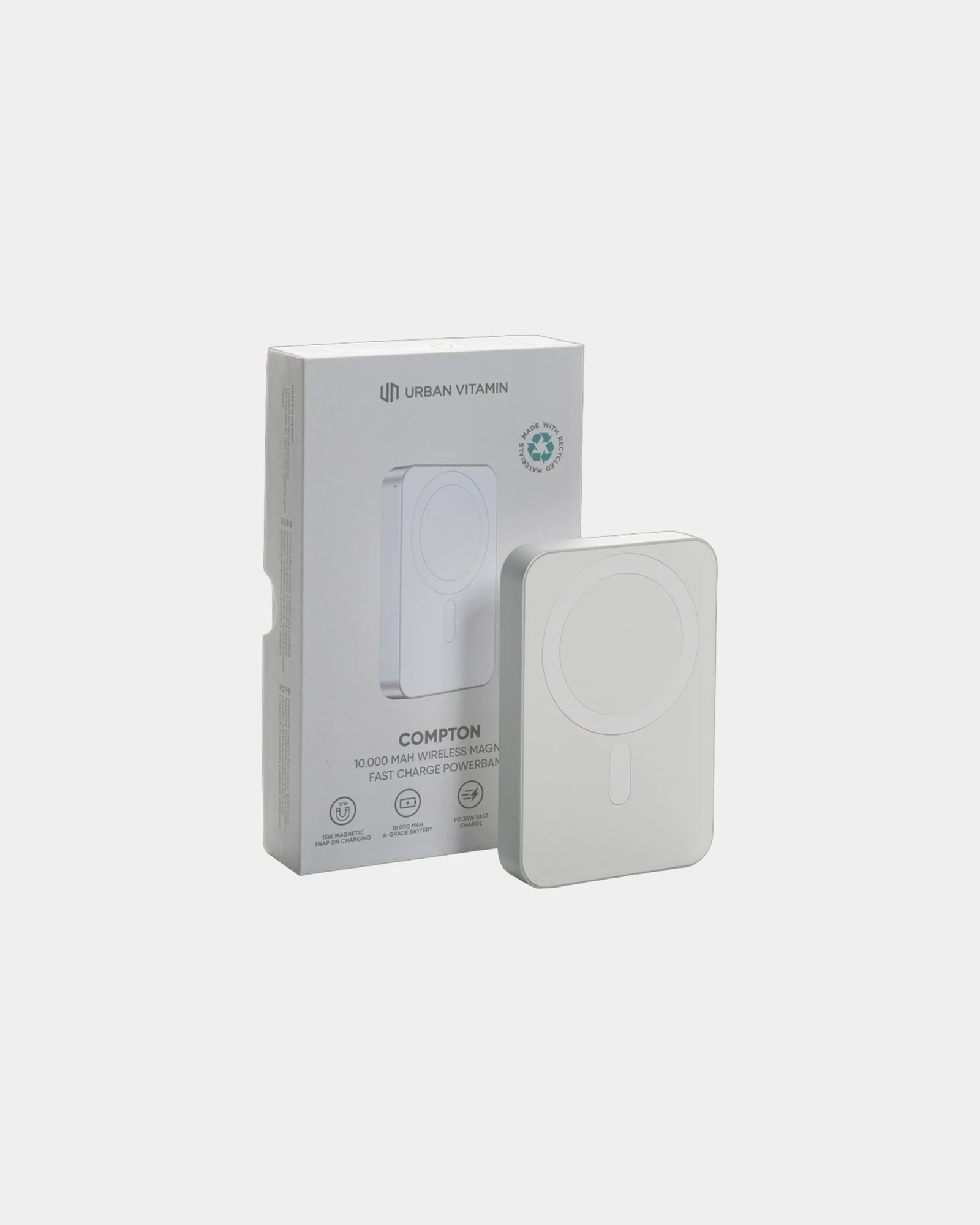 Powerbank magnetisch gerecycled Compton om te personaliseren - 12