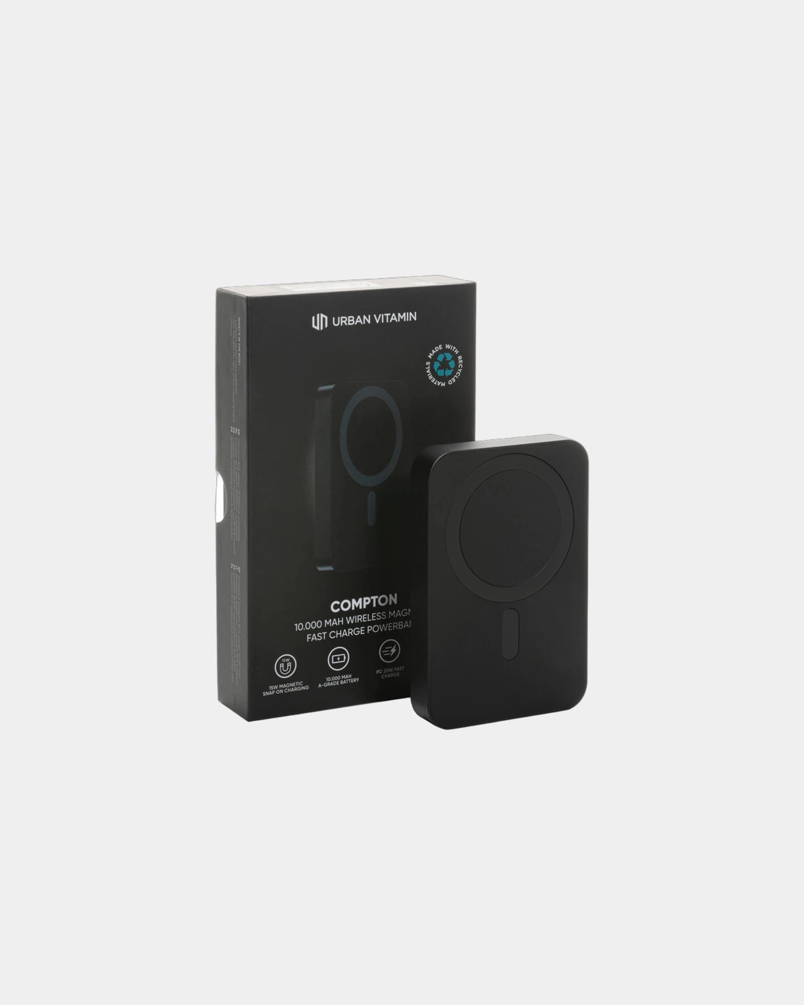 Powerbank magnetisch gerecycled Compton om te personaliseren - 5