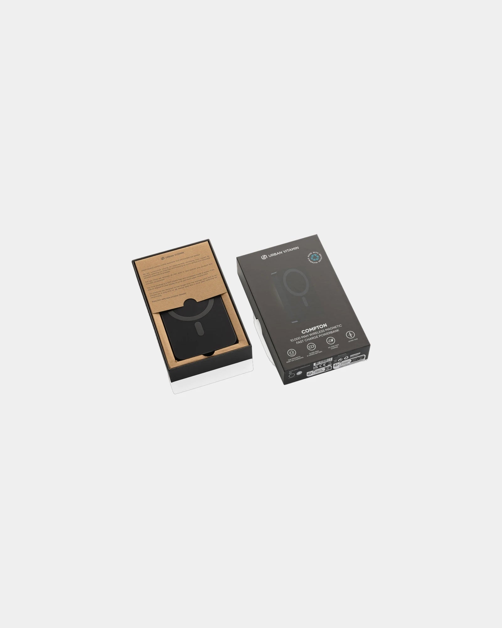 Powerbank magnetisch gerecycled Compton om te personaliseren - 4