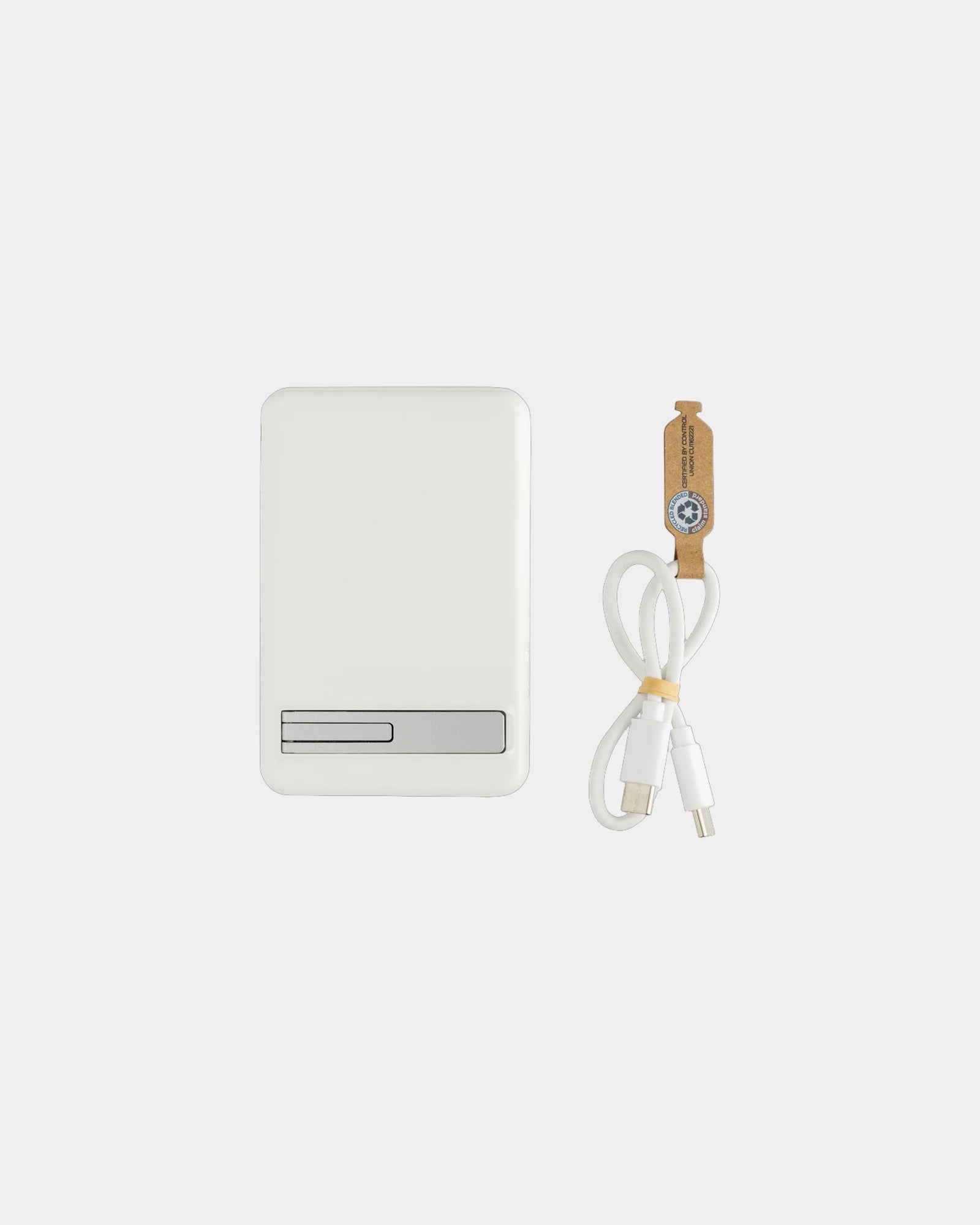 Powerbank magnetisch bamboe en RCS ABS om te personaliseren - 15