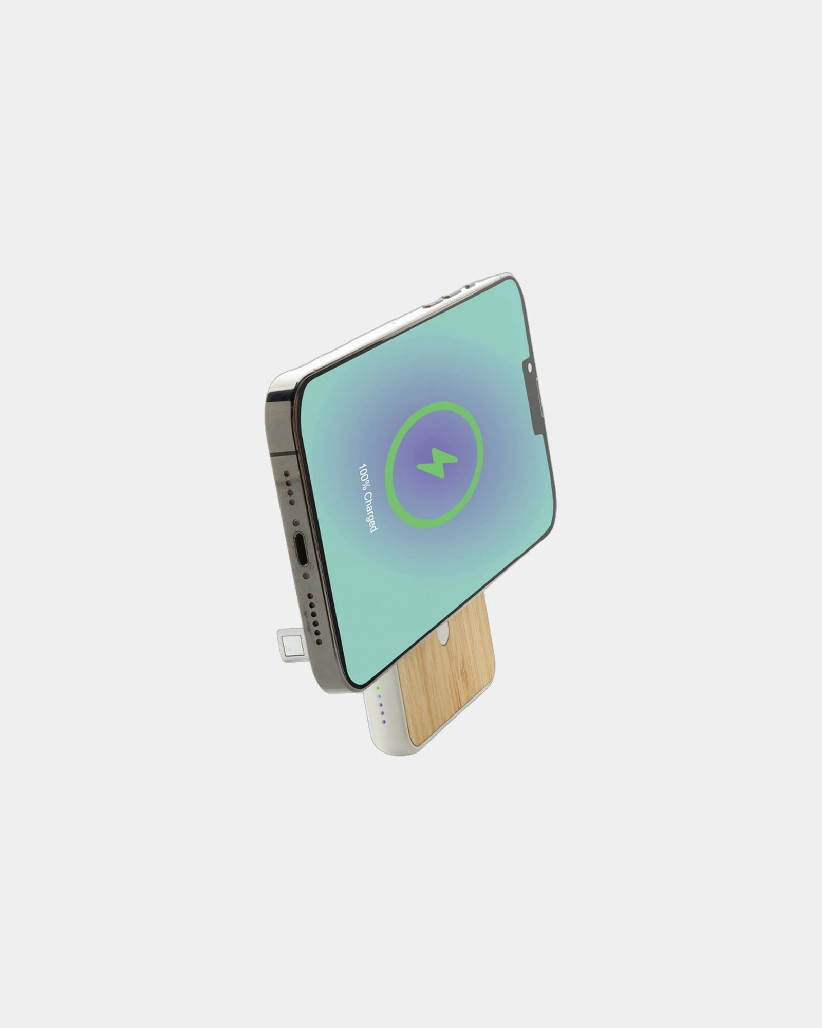 Powerbank magnetisch bamboe en RCS ABS om te personaliseren - 11