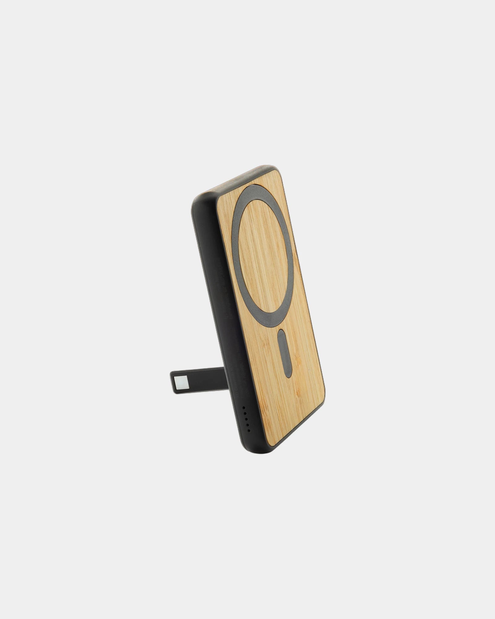 Powerbank magnetisch bamboe en RCS ABS om te personaliseren - 1