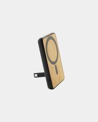Powerbank magnetisch bamboe en RCS ABS om te personaliseren - 1