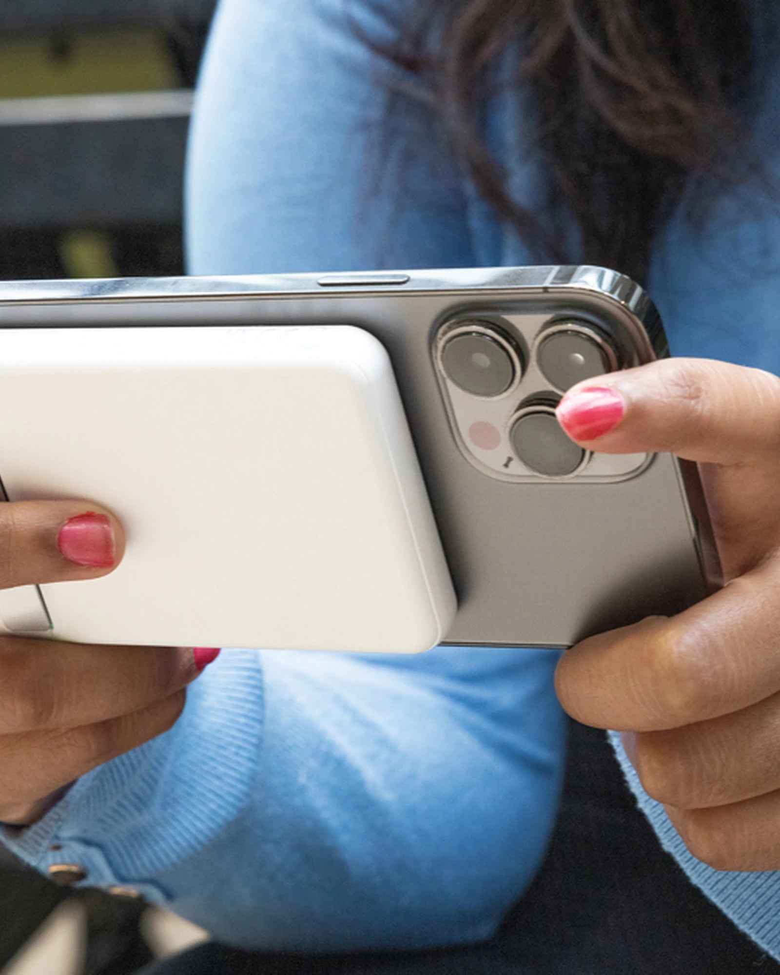Powerbank magnetisch bamboe en RCS ABS om te personaliseren - 16