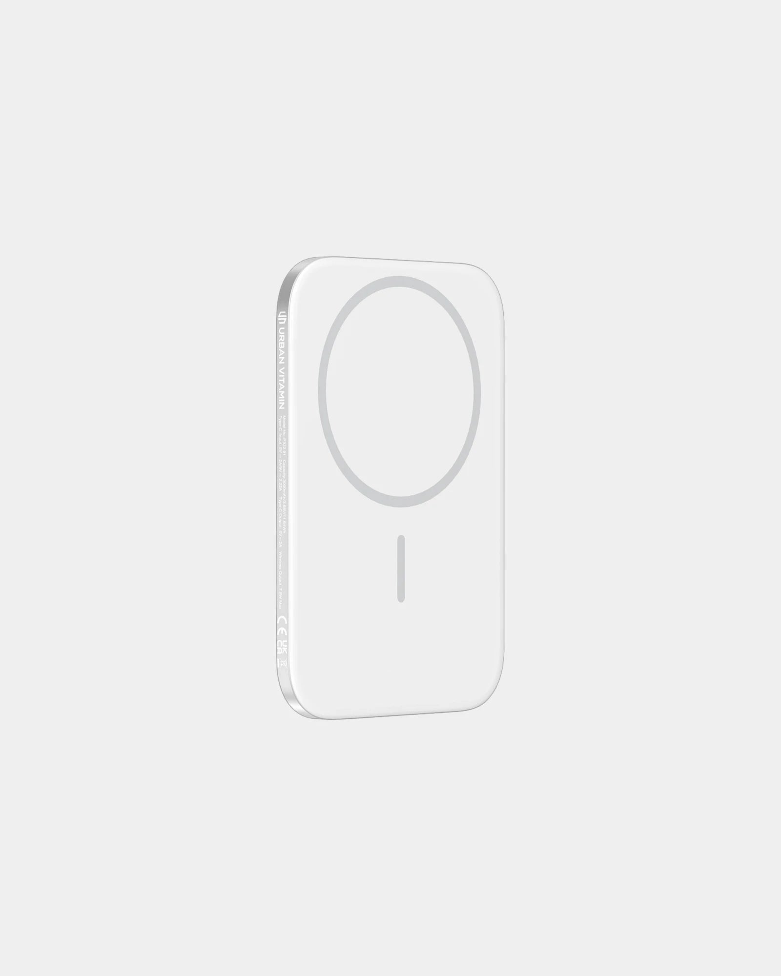 Powerbank ultradun Concord om te personaliseren - Zilver