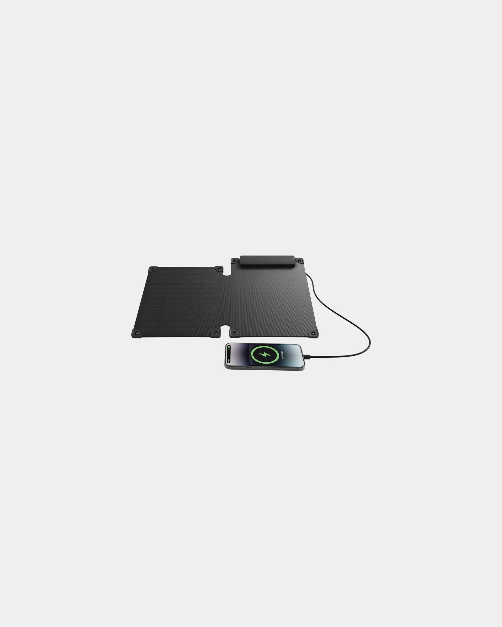 Zonnepaneel gerecycled plastic 10W om te personaliseren - 1