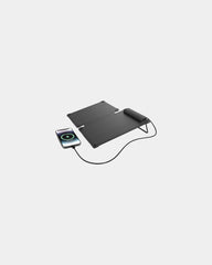 Zonnepaneel gerecycled plastic 10W om te personaliseren - Zwart