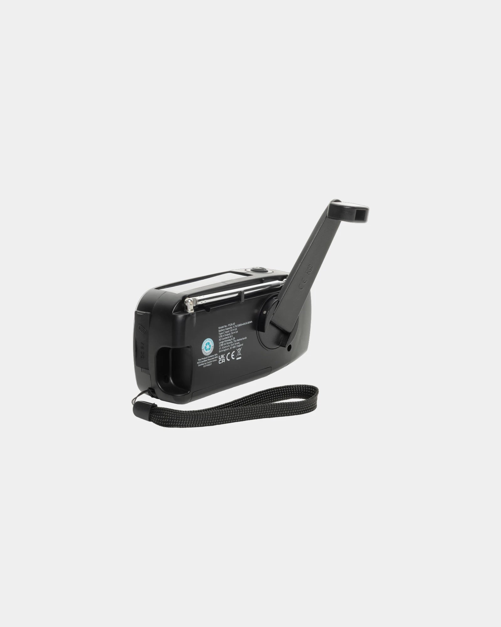 Noodradio gerecycled plastic RCS om te personaliseren - 4