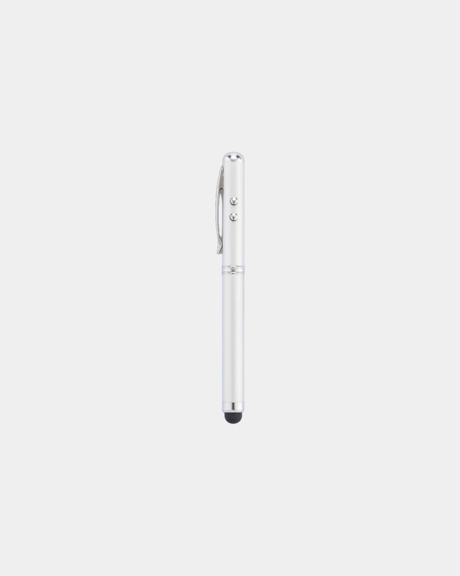 4-in-1 pen roestvrij staal om te personaliseren - Zilver