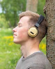 Koptelefoon draadloos bamboe BT 5.0 om te personaliseren - 8