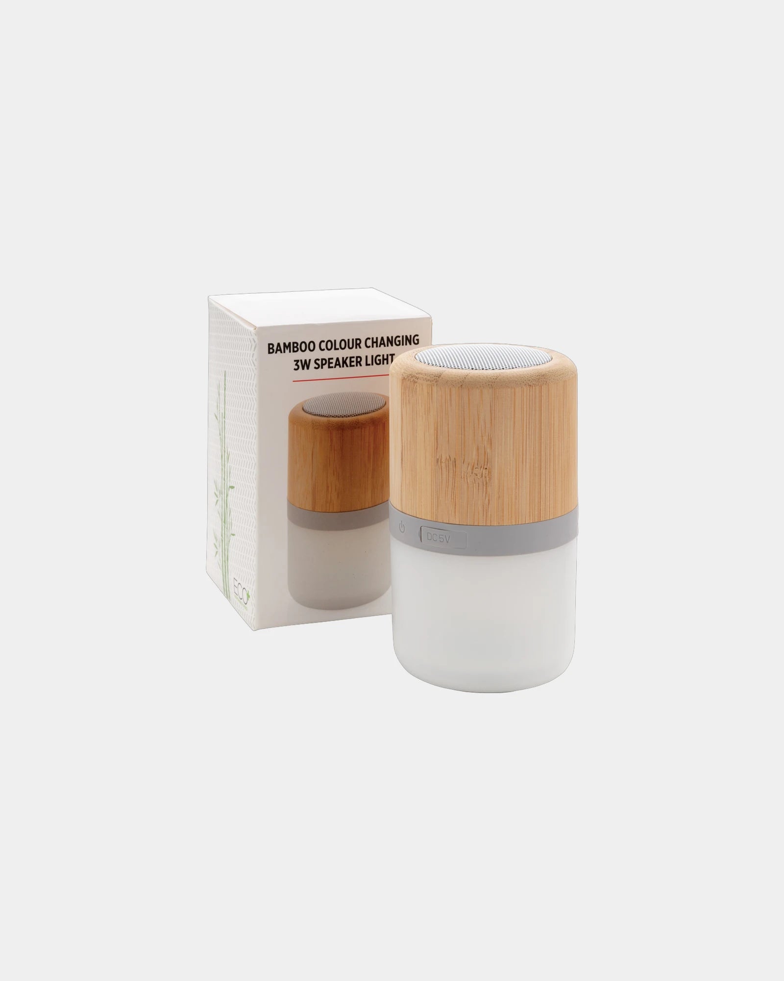 Speaker bamboe met sfeerlicht 3W om te personaliseren - 7
