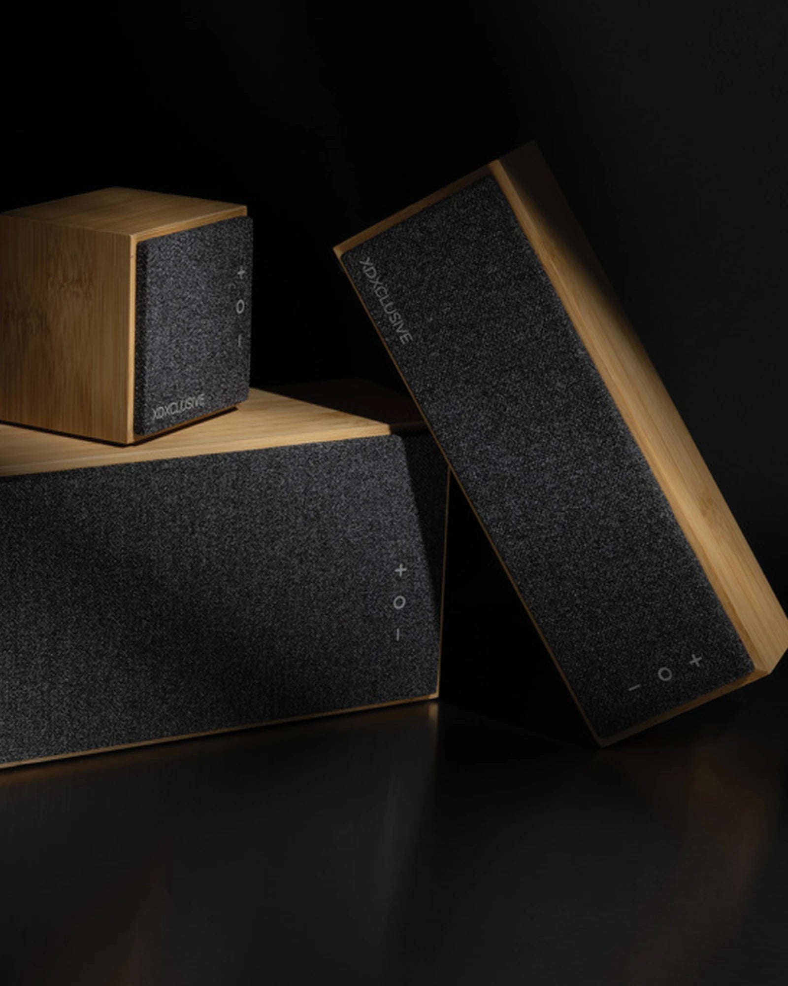 Speaker draadloos bamboe FSC 10W om te personaliseren - 6