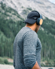 Koptelefoon draadloos gerecycled bamboe om te personaliseren - 9