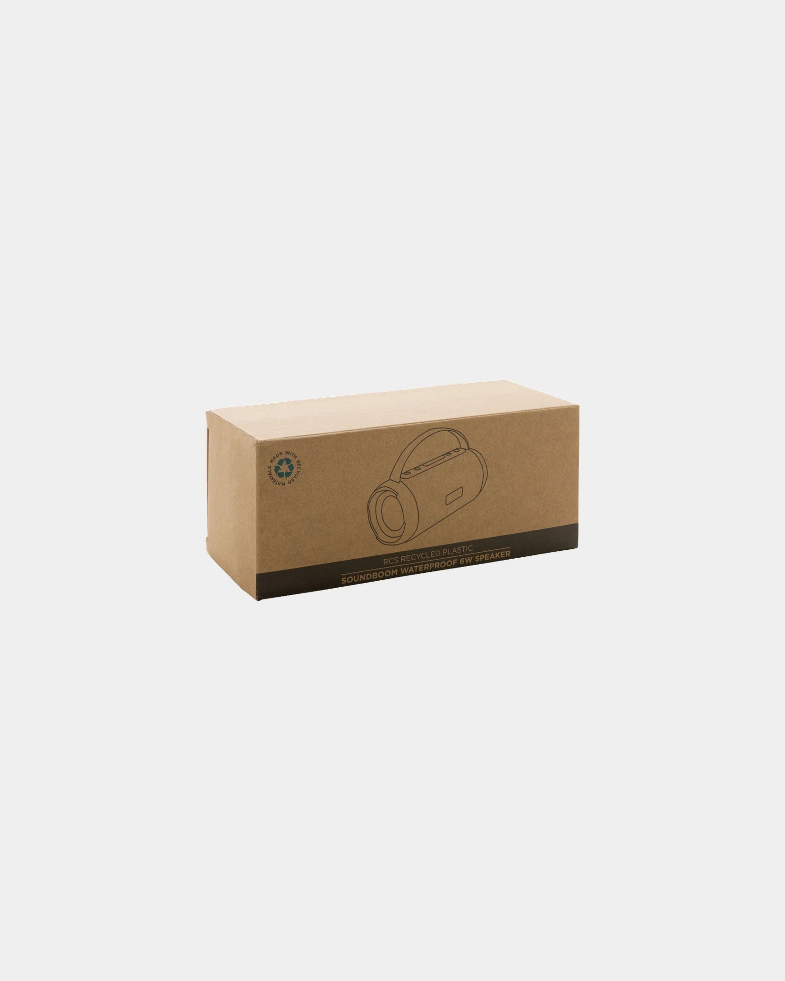 Speaker waterdicht gerecycled plastic om te personaliseren