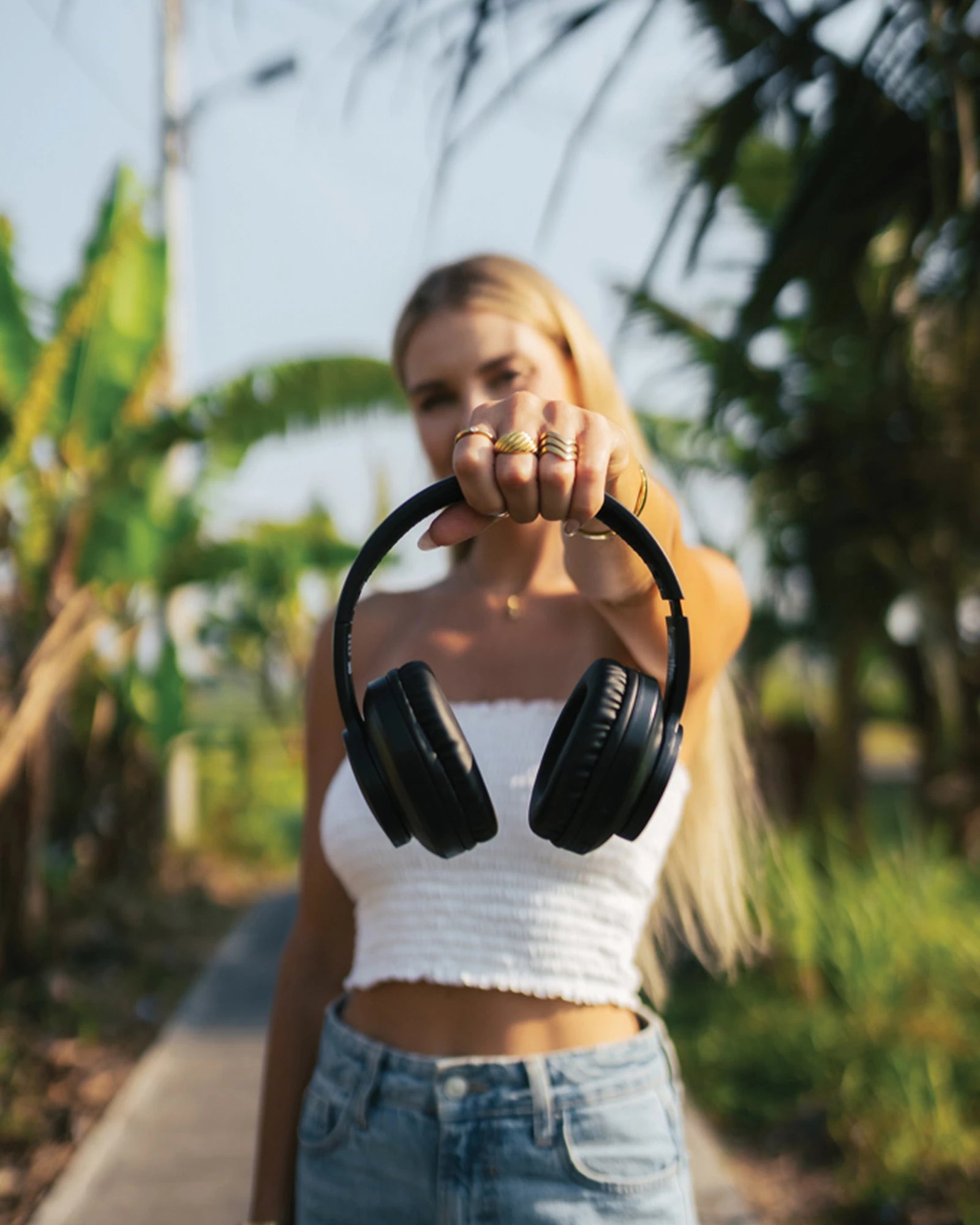 Koptelefoon gerecycled aluminium RCS om te personaliseren - 10
