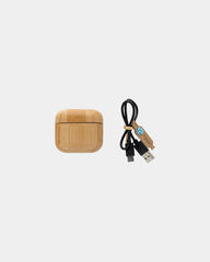 Oordopjes gerecycled RCS bamboe om te personaliseren - 1