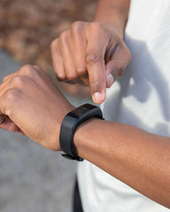 Smartwatch Sense Fit gerecycled TPU RCS om te personaliseren - 10