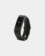 Smartwatch Sense Fit gerecycled TPU RCS om te personaliseren - Zwart