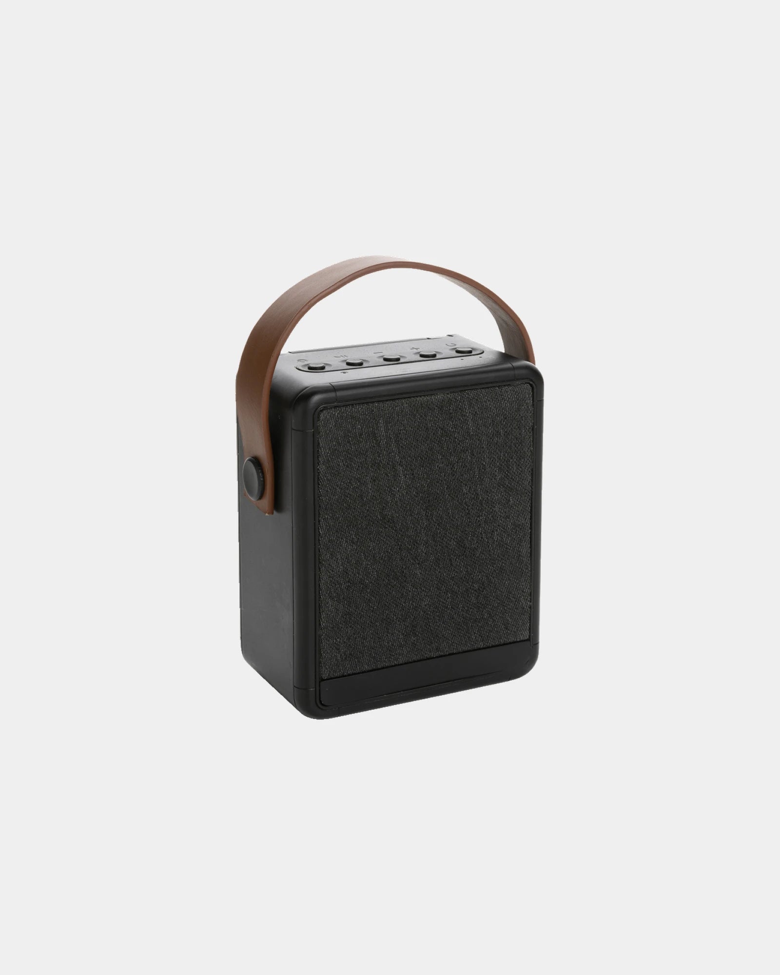 Speaker 12W solar gerecycled plastic om te personaliseren - Zwart
