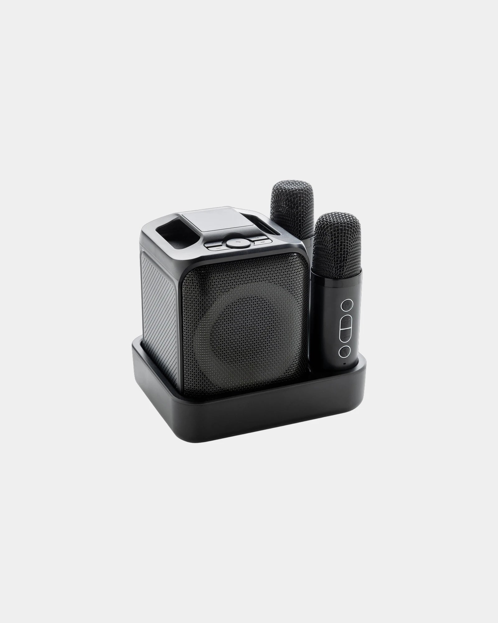 Karaokeset gerecycled ABS RCS SingVIBE om te personaliseren - Zwart
