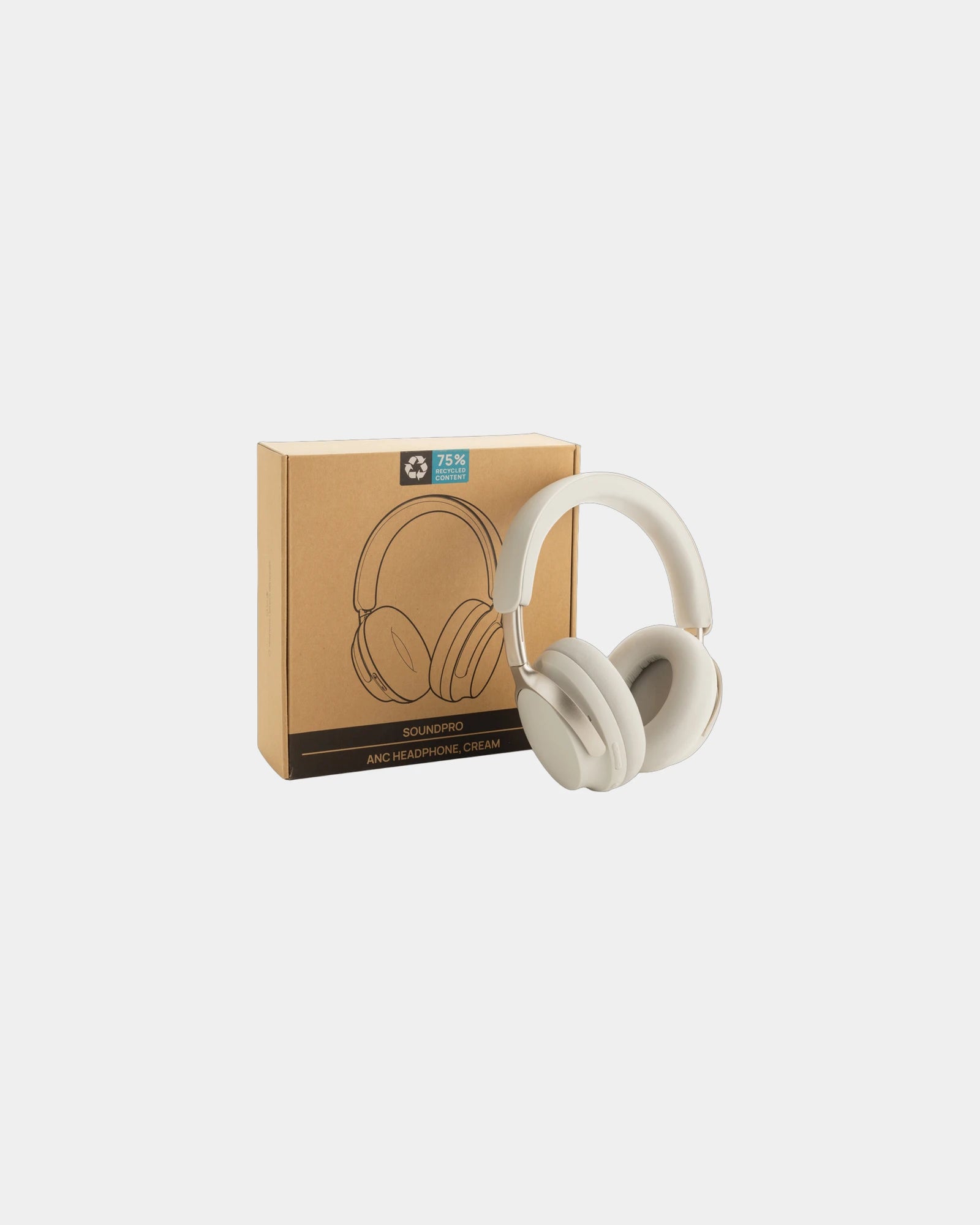 Koptelefoon ANC gerecycled plastic RCS om te personaliseren - 6