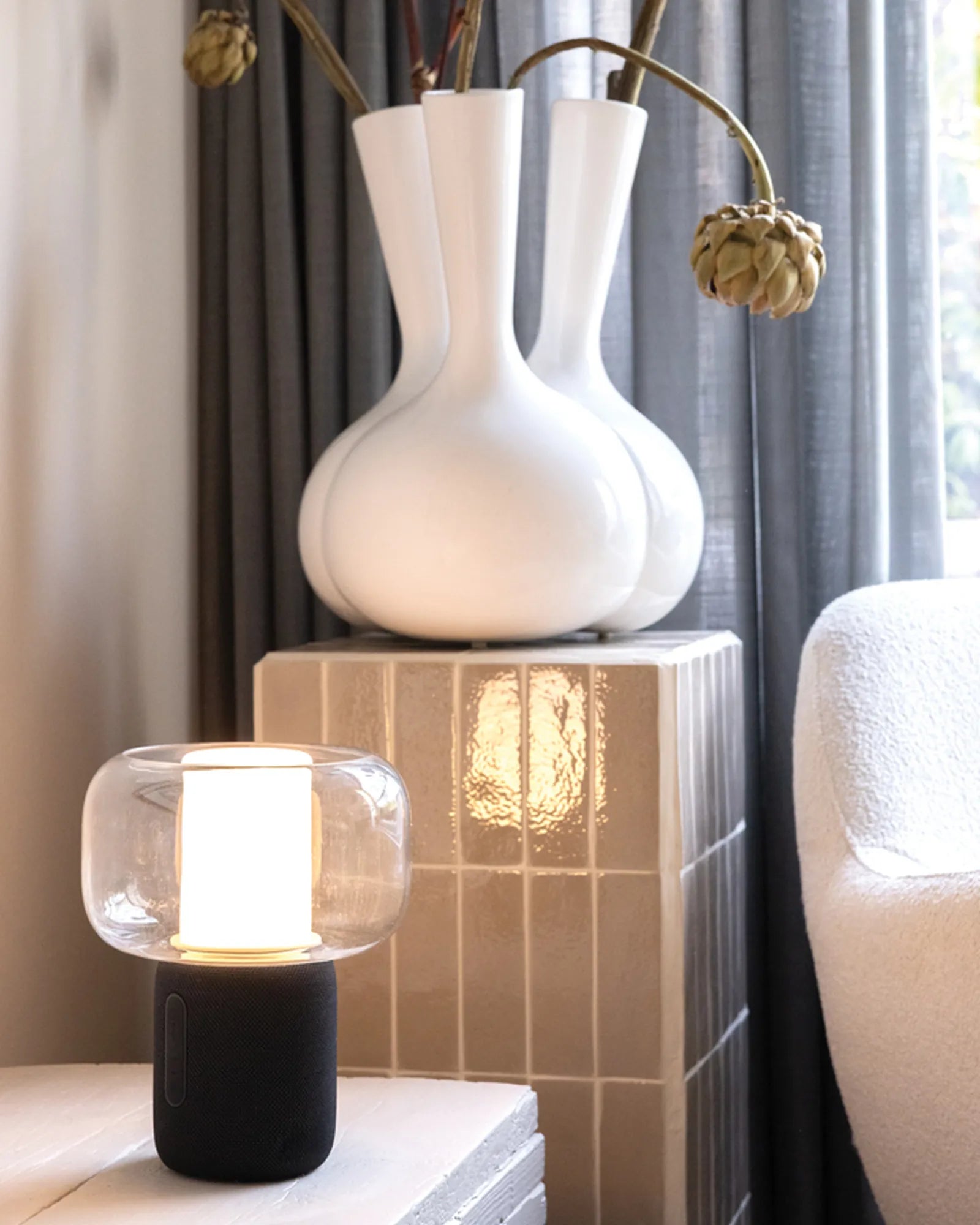 Lamp met speaker 10W gerecycled plastic om te personaliseren - 8