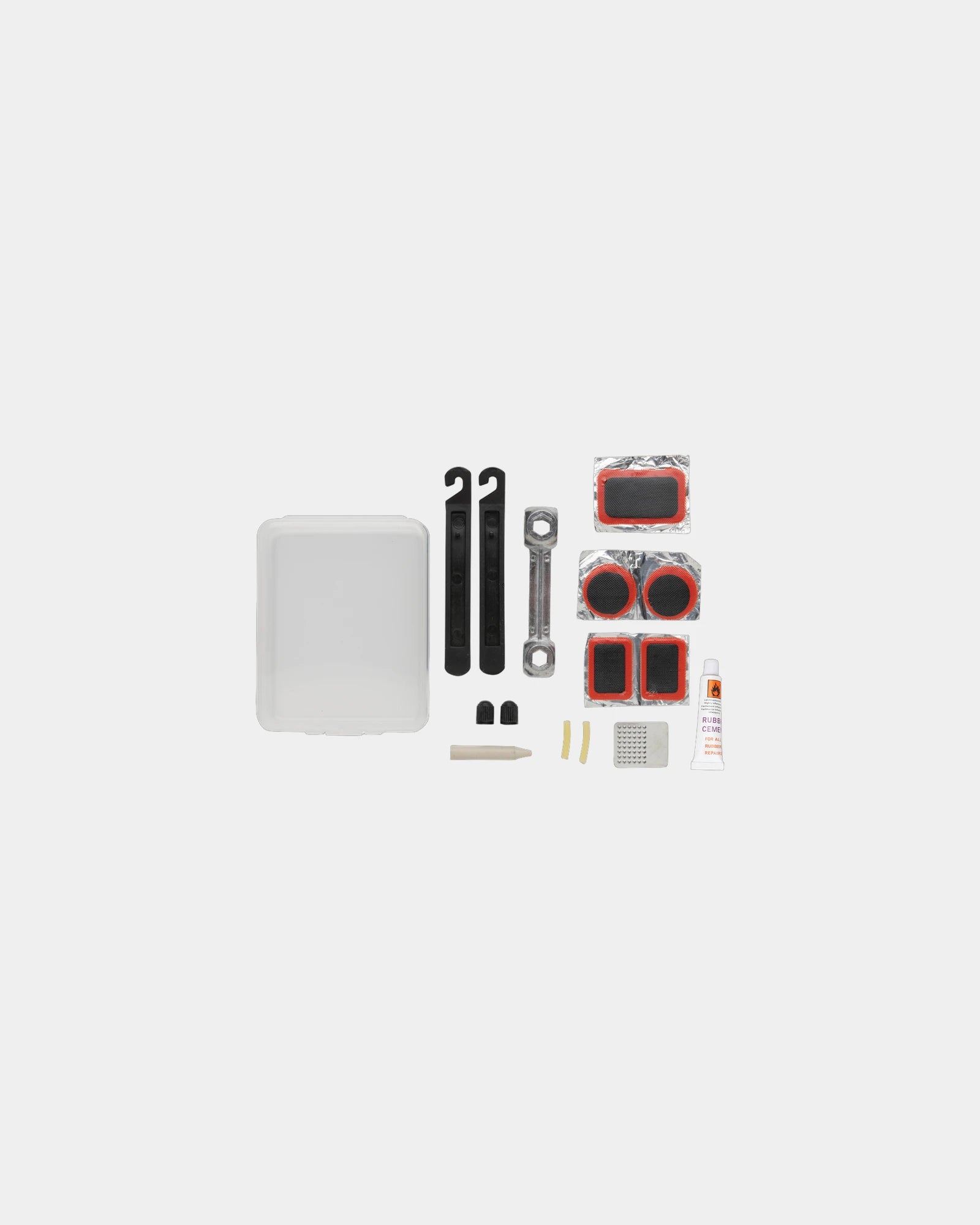 Fietsreparatieset compact 11 x 9 cm om te personaliseren - 1