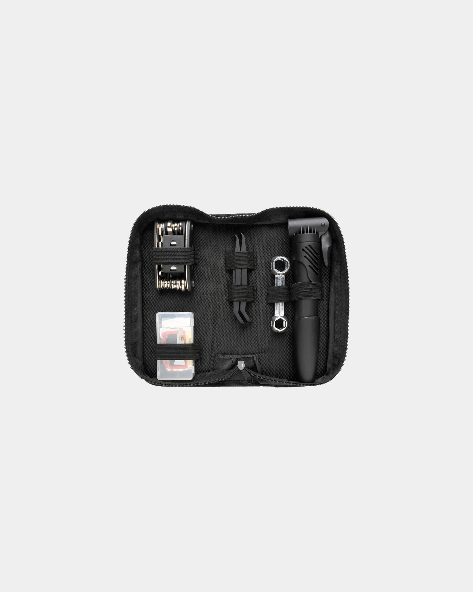 Fietsreparatieset 17-delig in pouch om te personaliseren